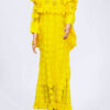 Yellow Lace Maxi Dress
