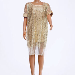 Golden Hour Short Dress with Inner