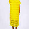 Yellow Lace Maxi Dress With Inner - Image 2