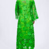 Green Lace Maxi Dress - Image 2