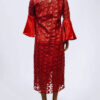Brown Lace Gown - Image 2