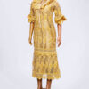 Biege Lace Maxi Dress - Image 2