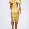 Elegant Beige lace Mid Dress - Image 2