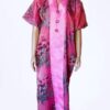 Kaftan Brocade Bubu with Aso Oke Collar and Front Slit