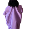 Kaftan Bubu With Pleated Shoulder and Tight Waist (Lilac) - Image 2
