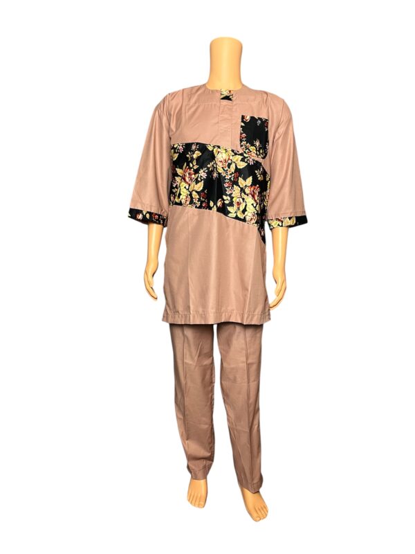 Floral Dashiki Print Shirts and  Pants