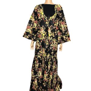 Floral Maxi Open Gown