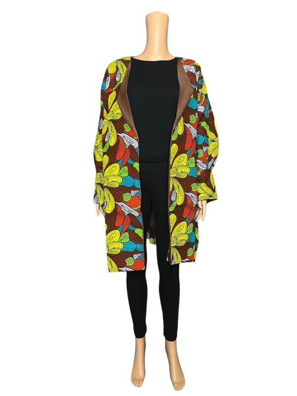 Vibrant Ankara Coat