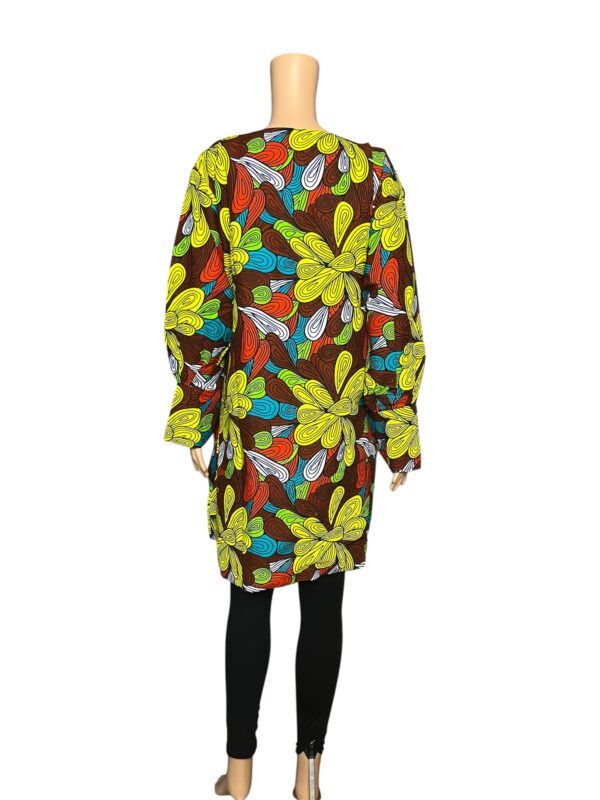Vibrant Ankara Coat - Image 2