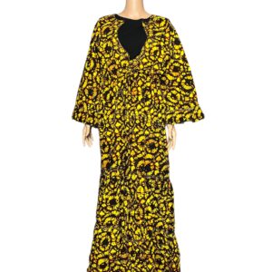 Golden Maxi Open Gown