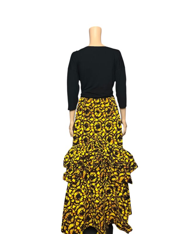 Yellow Wax Skirt - Image 2