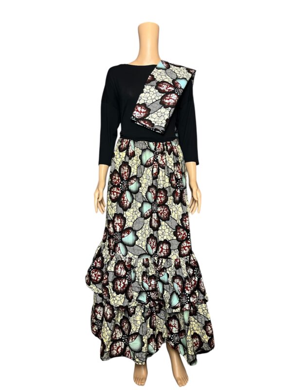 Floral Wax Skirt