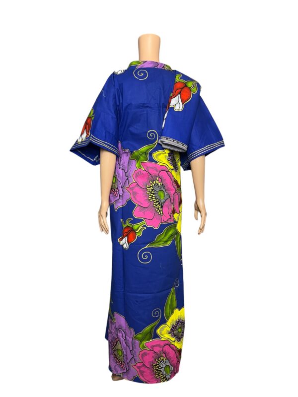 Floral Harmony Kaftan Dress - Image 2