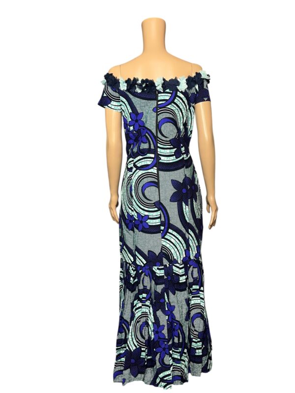 Aqua Blossom Gown - Image 2