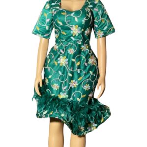 Green Floral Elegance