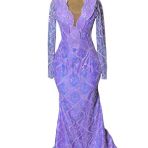 Lavender Lace Elegance