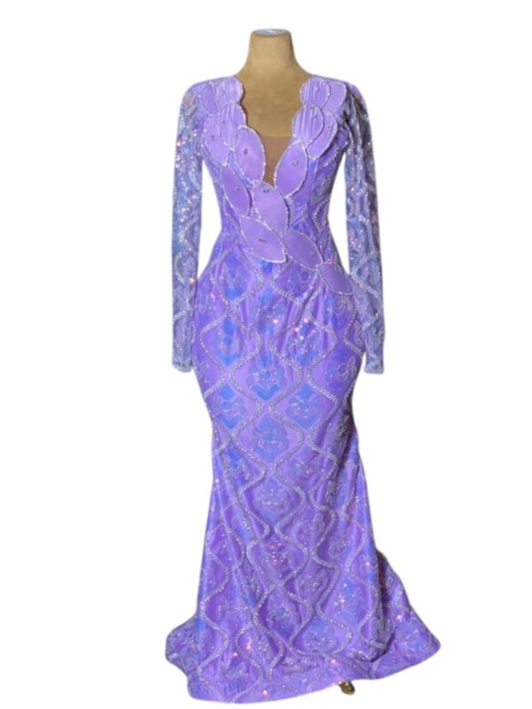 Lavender Lace Elegance